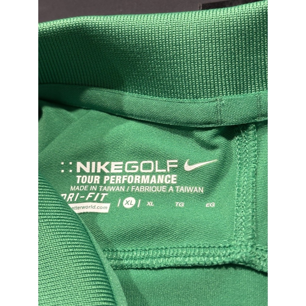Nike Golf Tour Performance Dri-Fit Polo Shirt XL Green - Picture 4 of 11
